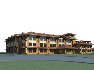 건축 667 3D 모델