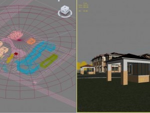 architecture 667 3D 模型