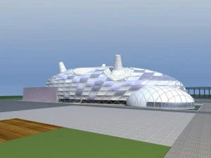 arsitektur 671 Model 3D