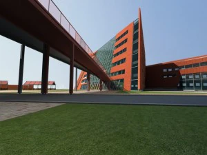 architecture 675 3D Model