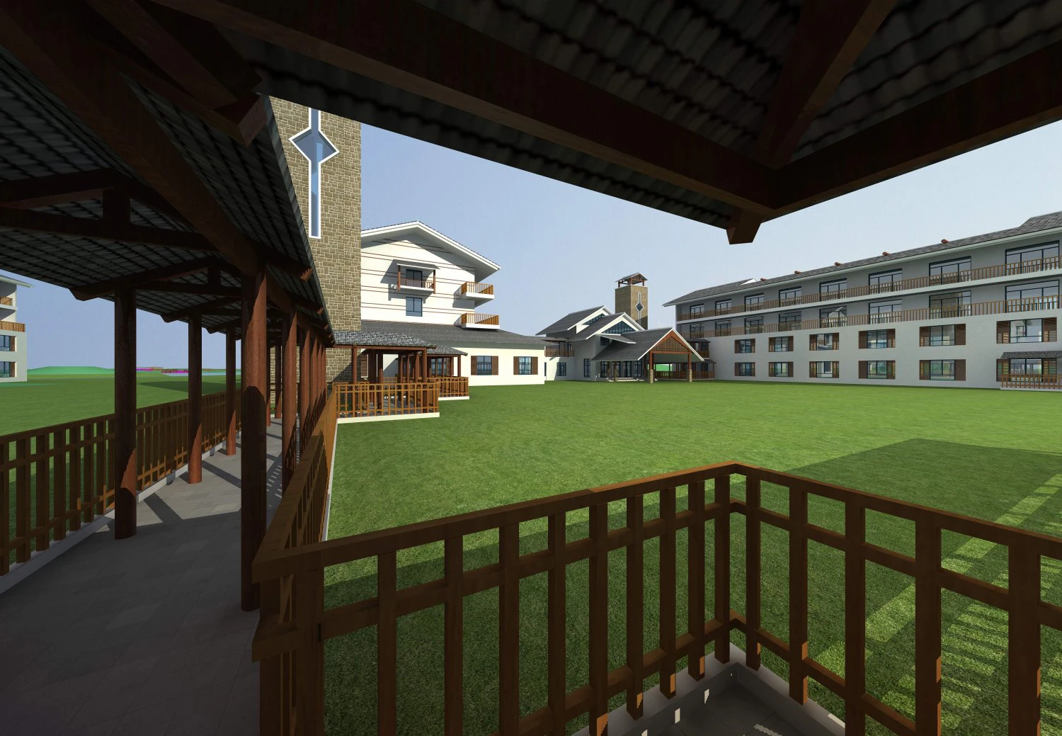 architecture 676 3D Model .c4d .max .obj .3ds .fbx .stl .blend 