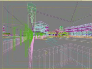 architecture 676 3D Model