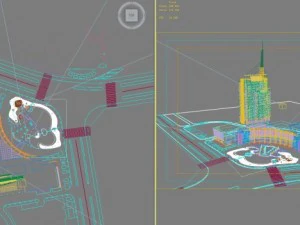 architecture 688 3D Model
