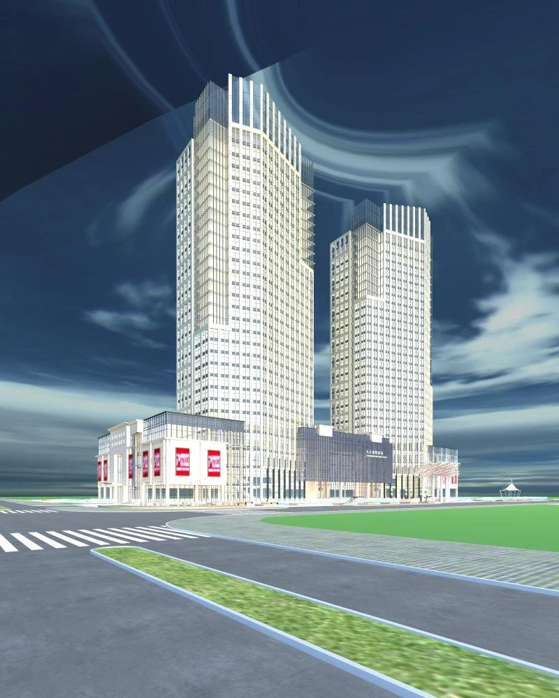 architecture 698 3D Model .c4d .max .obj .3ds .fbx .stl .blend 
