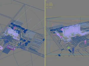 architecture 701 3D Model