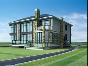 architecture 705 Modèle 3D