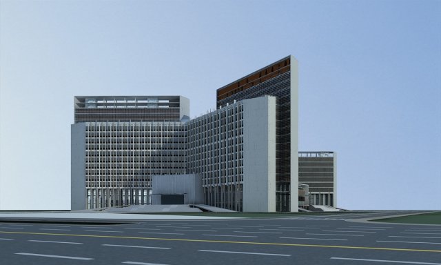 architecture 707 3Dモデル .c4d .max .obj .3ds .fbx .stl .blend 