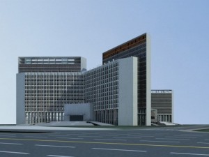 architecture 707 Modèle 3D