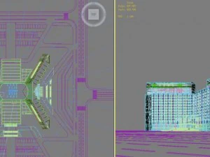 architecture 707 3D Model