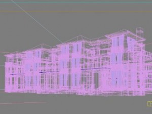 architecture 708 3D 模型