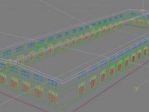 architecture 710 3D Model