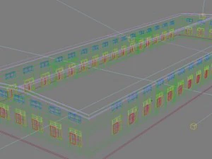 architecture 710 3D Model