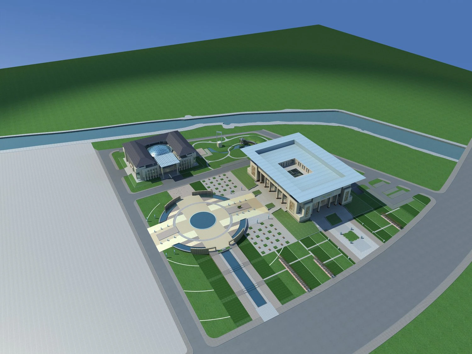 architecture 711 3D Model .c4d .max .obj .3ds .fbx .stl .blend