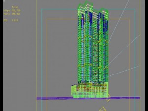 architecture 712 Modèle 3D