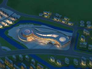 architecture 714 3D Model