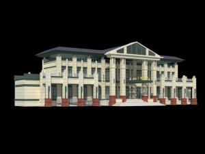 architecture 716 3D Модель