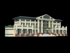 architecture 716 3D Model