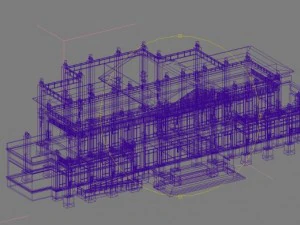 architecture 716 3D Model