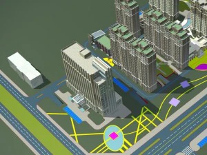 architecture 717 3D Model