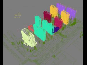 architecture 717 3D Model