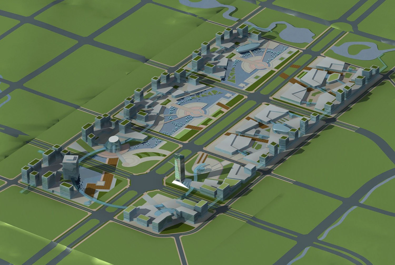 architecture 718 3D Model .c4d .max .obj .3ds .fbx .stl .blend 