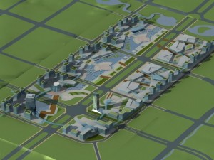 architecture 718 3D Model