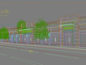 architecture 721 3D Model