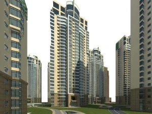 architecture 722 3D Model