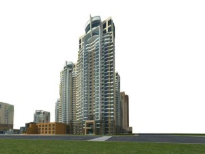architecture 722 3D Model
