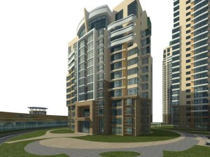 architecture 722 3D Model