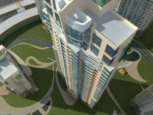 architecture 722 3D Model