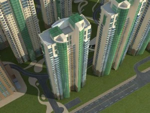 architecture 722 3D Model