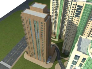 architecture 722 3D Model