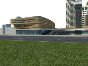 architecture 722 3D Model