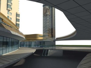 architecture 722 3D Model