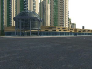 architecture 722 3D Model