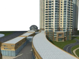 architecture 722 3D Model
