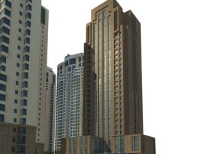 architecture 722 3D Model