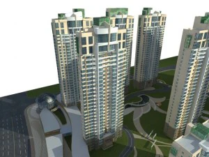 architecture 722 3D Model