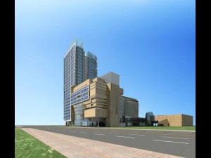 architecture 723 3D Model