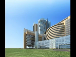 architecture 723 3D Model