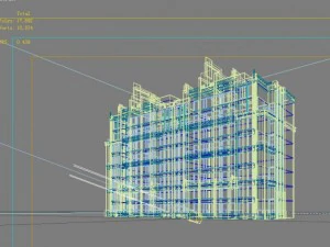 architecture 724 3D Model
