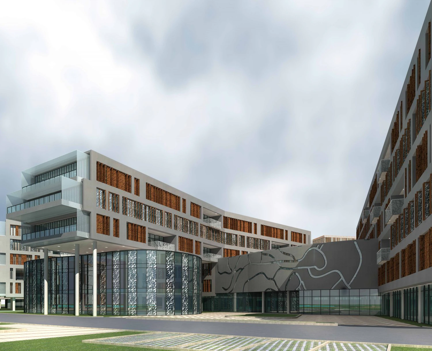 architecture 726 3D Model .c4d .max .obj .3ds .fbx .stl .blend 