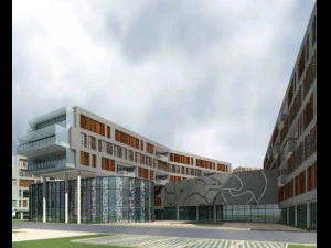 architecture 726 3D Model