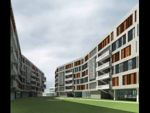 architecture 726 3D Model