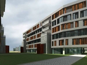 architecture 726 3D Model