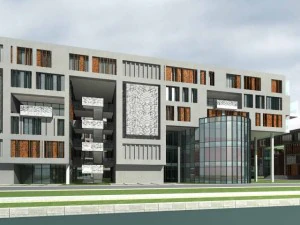 architecture 726 3D Model