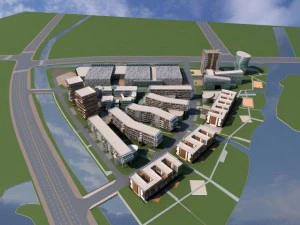 architecture 726 3D Model