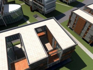 architecture 726 3D Model