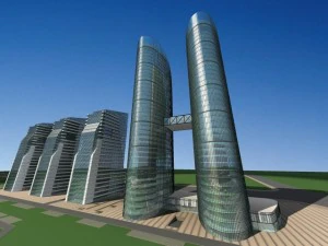 architecture 727 3D Model